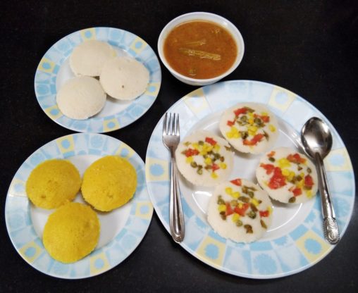 Multi Flavour Idlis