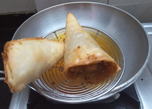 Paneer Matar Cone