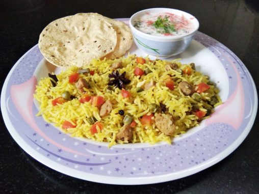 Soya Veg Pulav