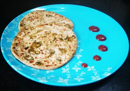 Matar Paratha