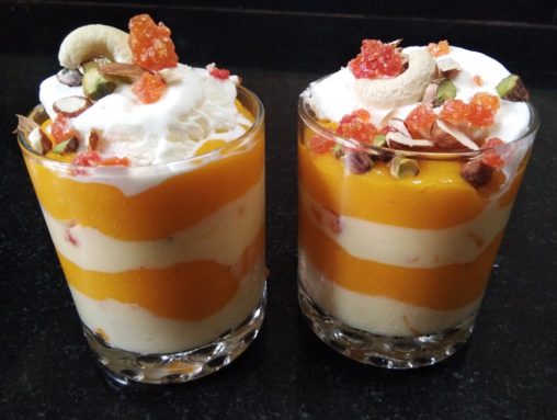 Mango Vanilla Parfait